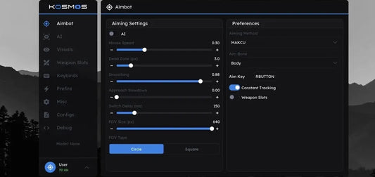 Kosmos Fortnite AI Aim Assist
